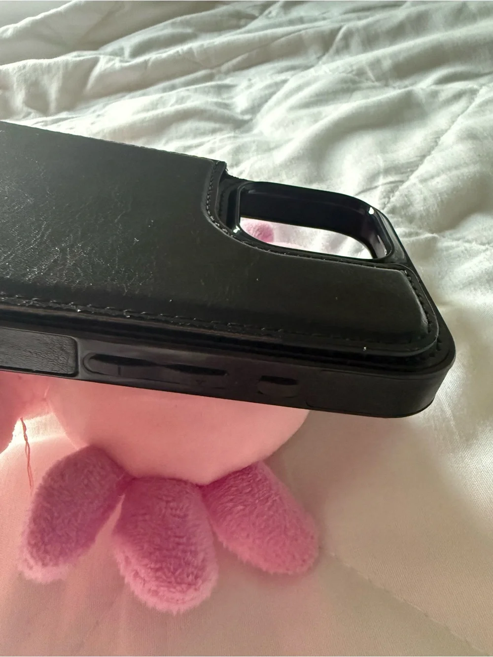 Wallet Phone Holster Case with Card Slots - Black